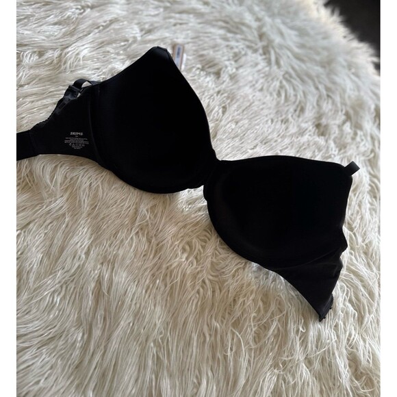 Skims Fits Everybody T-Shirt Bra Onyx Size 32H - Picture 5 of 7